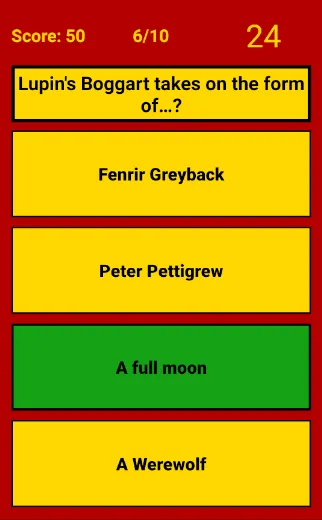 HP Quiz MOD — Безлимитные подсказки и снятие рекламы на Андроид — скриншот 2