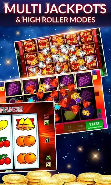 Merkur24 – Slots & Casino — Взломанная версия (Безлимитные монеты и бонусы) — скриншот 2