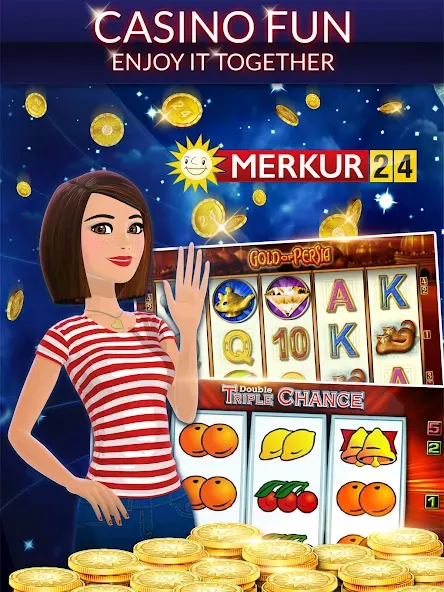 Merkur24 – Slots & Casino — Взломанная версия (Безлимитные монеты и бонусы) — скриншот 5