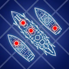 Fleet Battle - Sea Battle Mod APK Безлимитные деньги и усиленный флот — Скачать на Андроид