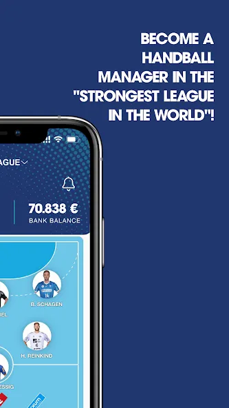 Скачать START7 - The handball manager — Безлимитные деньги и все команды открыты — скриншот 2