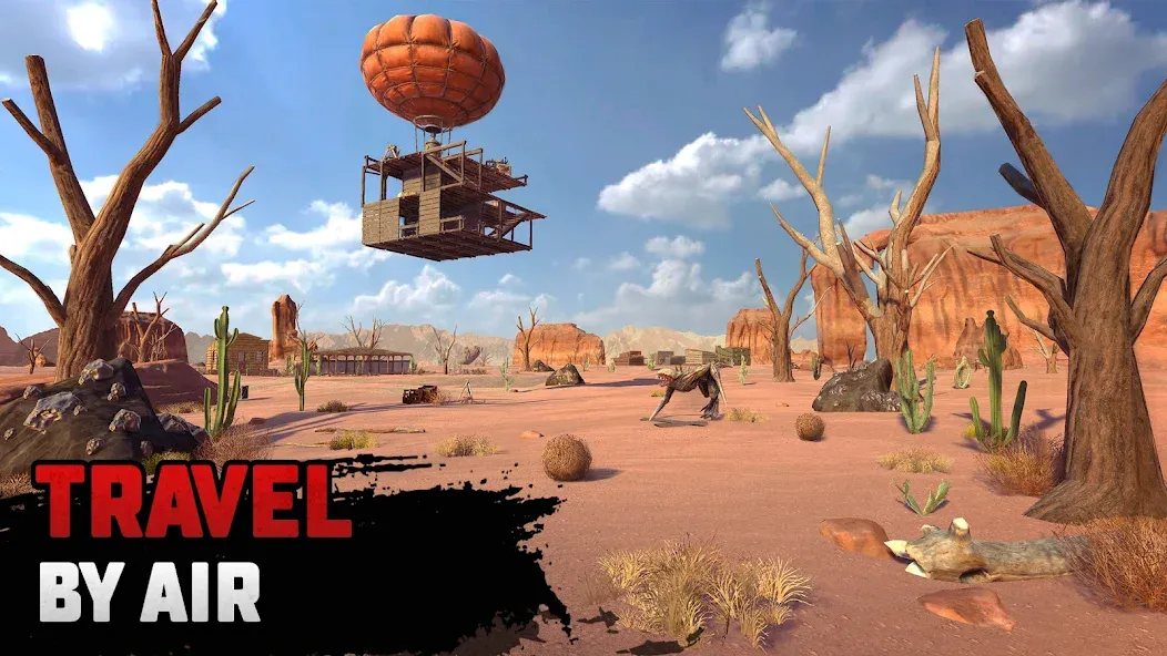 Скачать Raft® Survival: Desert Nomad (Мод: Безлимитные ресурсы и открыты локации) на Андроид — скриншот 4