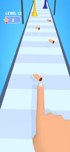 Скачать Dirty Finger 3D с модом — Безлимитные монеты и подсказки — скриншот 1