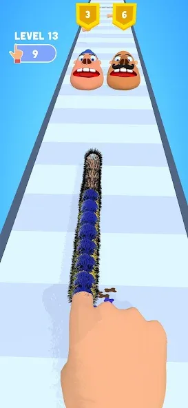 Скачать Dirty Finger 3D с модом — Безлимитные монеты и подсказки — скриншот 5