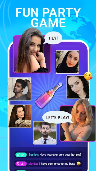 Взломанная GOZO - Make Friends на Андроид — Новые друзья и общение без ограничений — скриншот 1