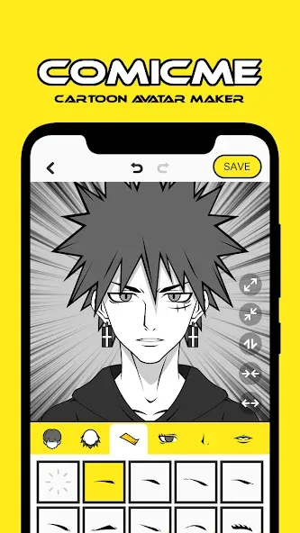 Скачать взломанную Avatar Maker - Comics — Разблокированы все персонажи и предметы — скриншот 2