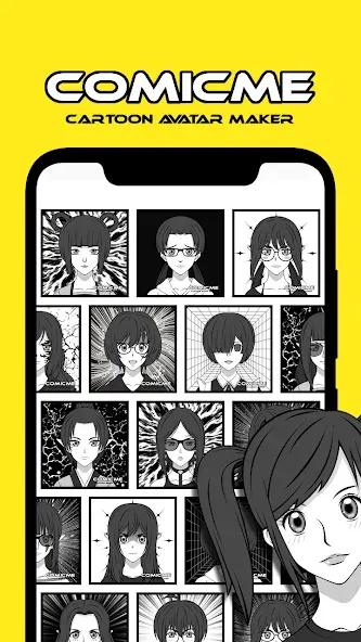 Скачать взломанную Avatar Maker - Comics — Разблокированы все персонажи и предметы — скриншот 5