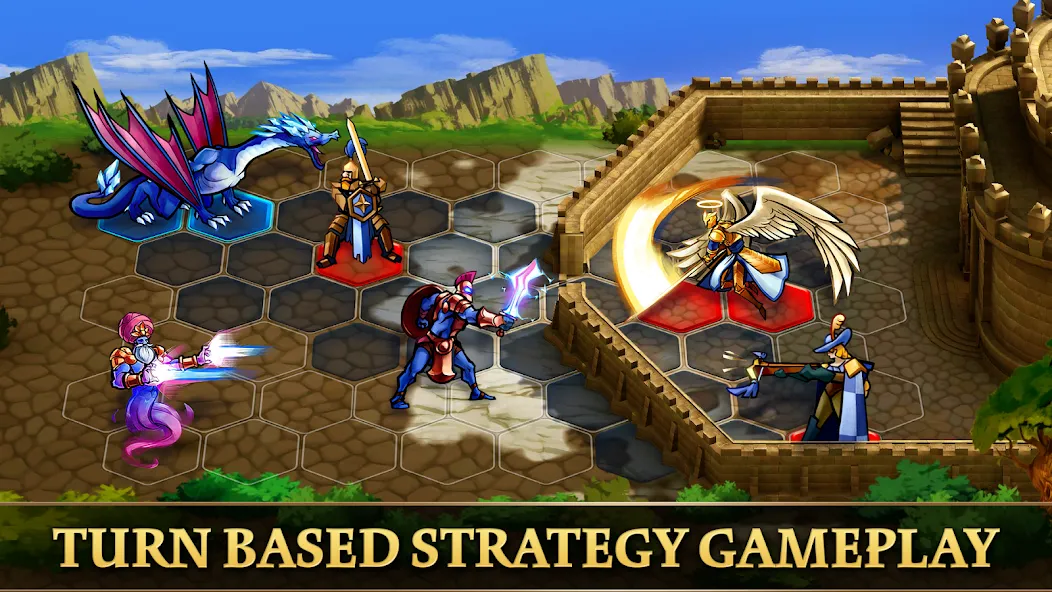 Взлом Magic War - Kingdom Legends — Безлимитные ресурсы и герои — скриншот 2