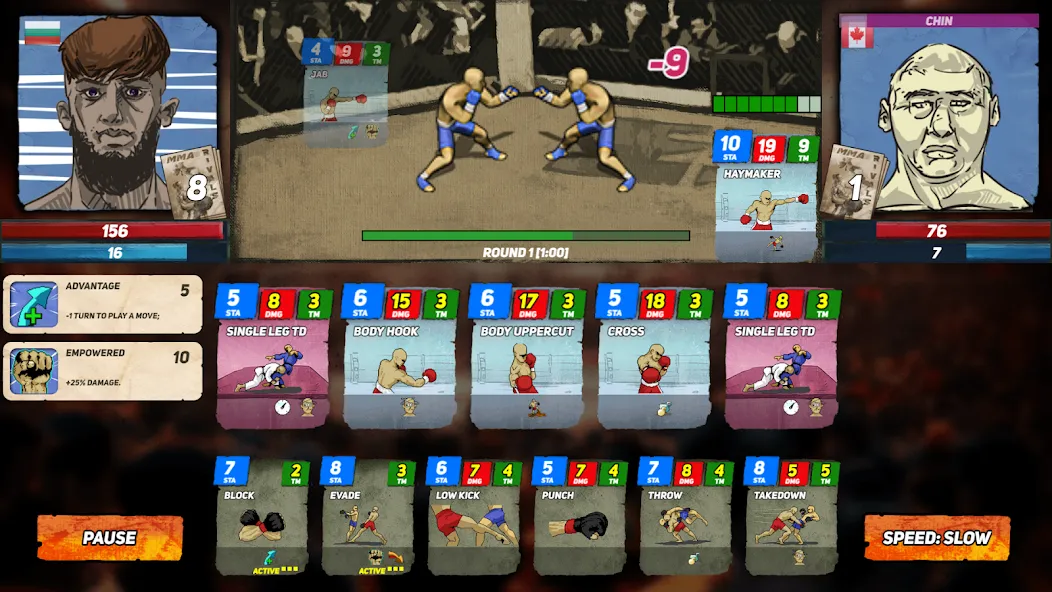MMA Rivals Mod APK Безлимитные деньги и урон — Скачать на Андроид — скриншот 2