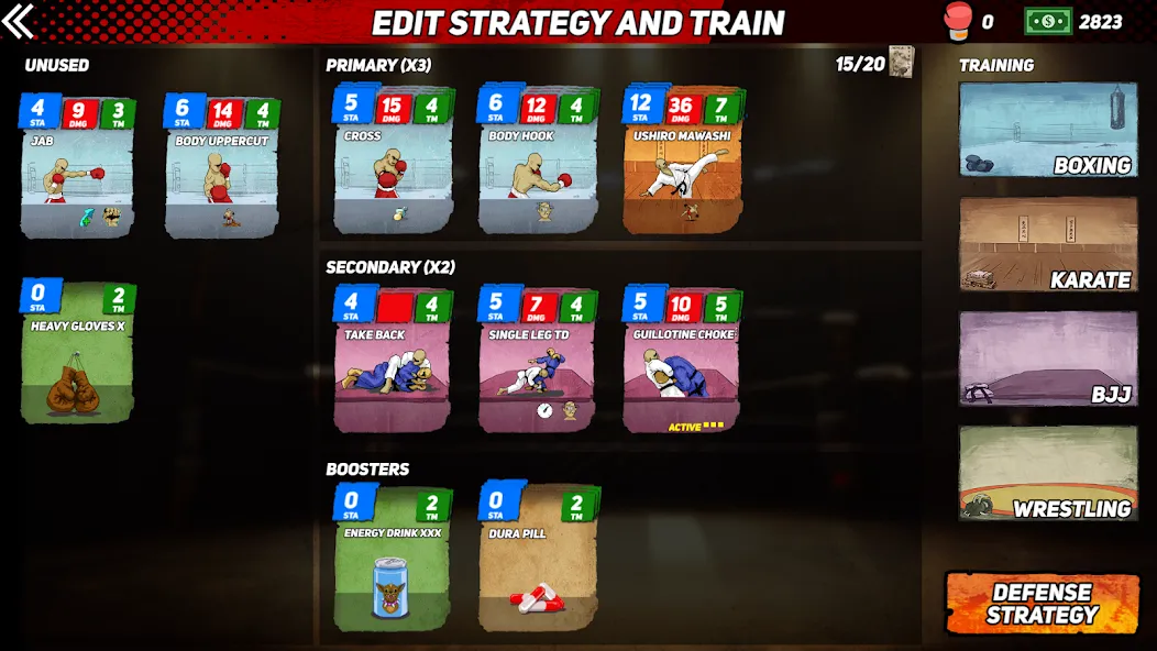 MMA Rivals Mod APK Безлимитные деньги и урон — Скачать на Андроид — скриншот 3