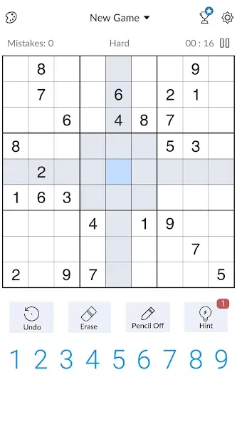 Sudoku - Classic Sudoku Puzzle Mod APK Подсказки и все уровни открыты — Скачать на Андроид — скриншот 4