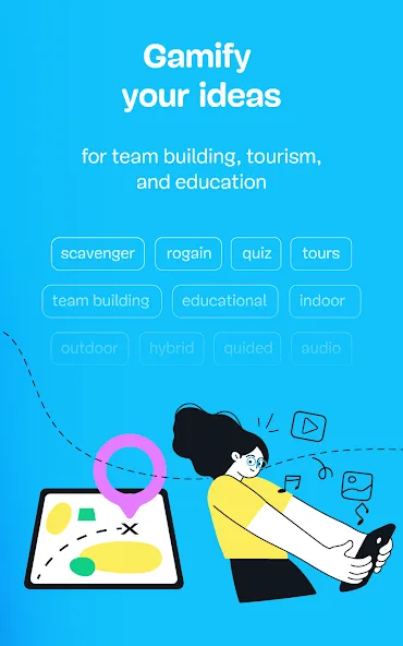 Взломанная Loquiz на Андроид — Безлимитные подсказки и очки — скриншот 4 Взломанная Loquiz на Андроид — Безлимитные подсказки и очки — скриншот 4