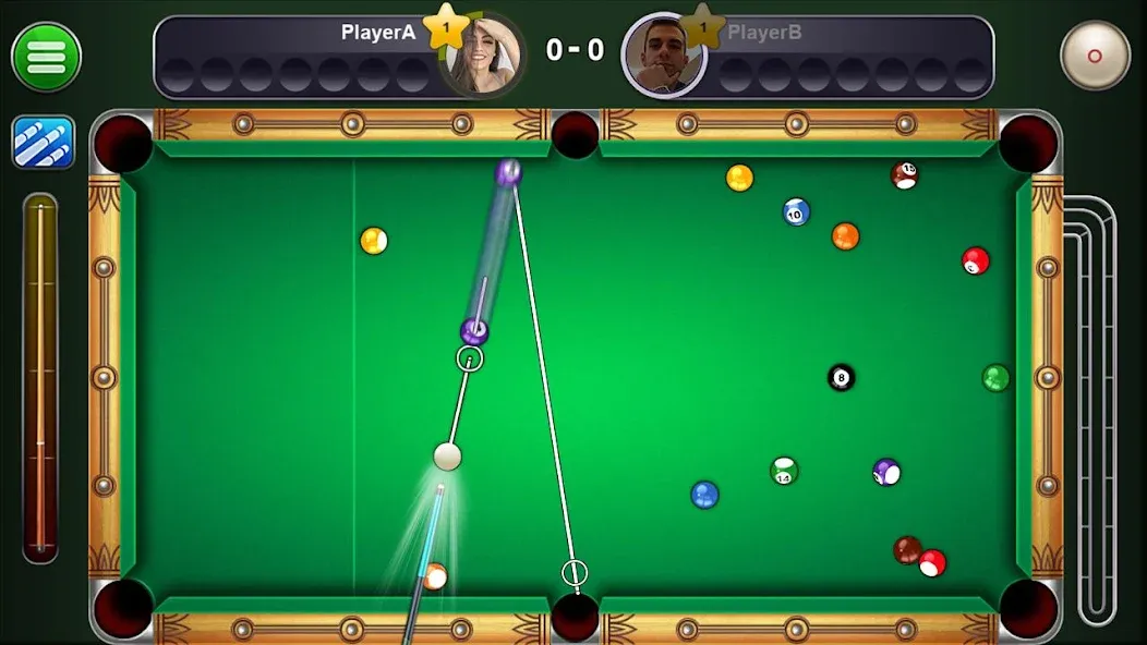 Скачать 8 Ball Live - Billiards Games на телефон — Безлимитные монеты и всё открыто — скриншот 2