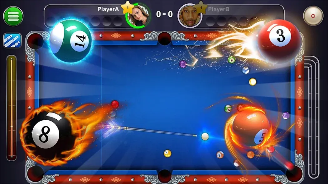 Скачать 8 Ball Live - Billiards Games на телефон — Безлимитные монеты и всё открыто — скриншот 3