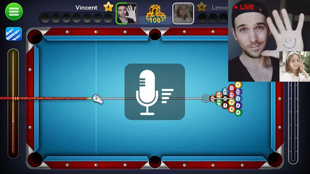 Скачать 8 Ball Live - Billiards Games на телефон — Безлимитные монеты и всё открыто — скриншот 5
