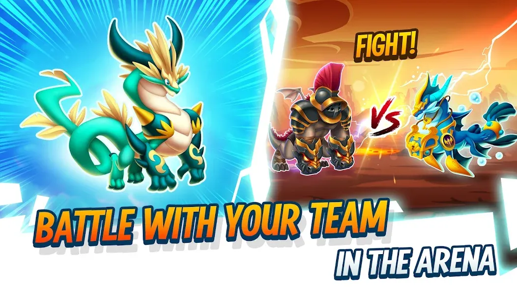 Dragon City: Mobile Adventure MOD APK — Безлимитные деньги и драконы — скриншот 2