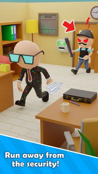 Escape The Office MOD APK на Android — Без рекламы и все уровни открыты — скриншот 4