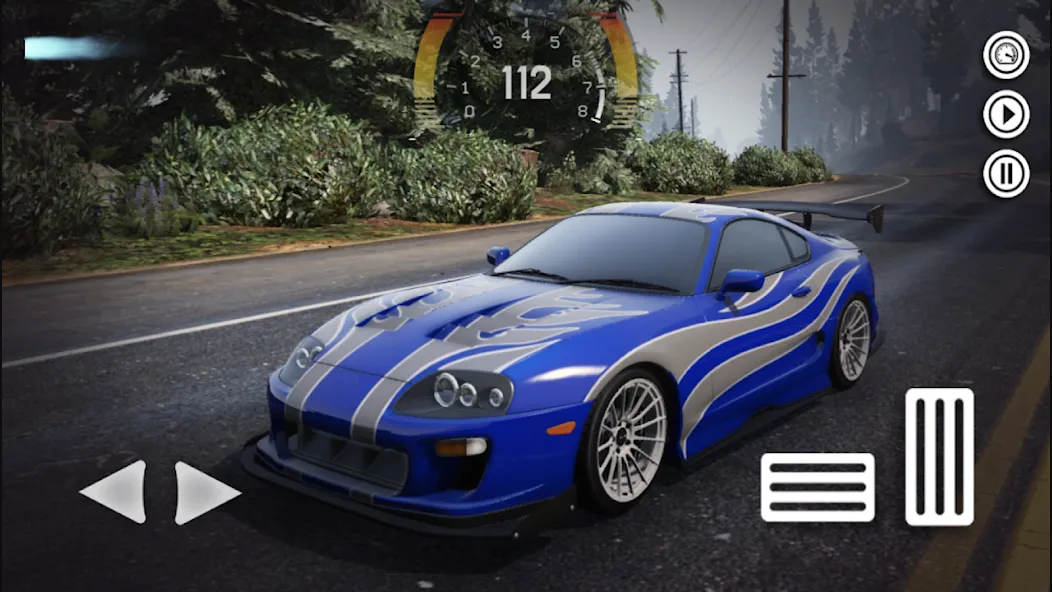 Скачать Tokyo Supra Drift Simulator (Мод: Безлимитные деньги и все машины открыты) на Андроид — скриншот 2 Скачать Tokyo Supra Drift Simulator (Мод: Безлимитные деньги и все машины открыты) на Андроид — скриншот 2