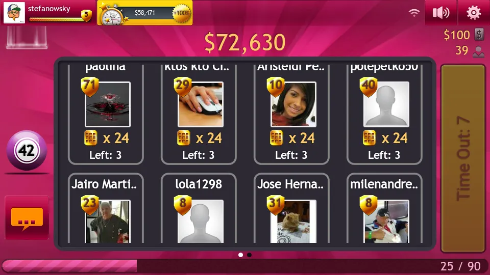Bingo 75 & 90 by GameDesire MOD — Безлимитные монеты и бонусы на Андроид — скриншот 3
