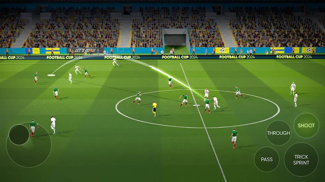 Скачать взлом Soccer Cup 2024: Football Game на Андроид — Безлимитные деньги и энергия — скриншот 3