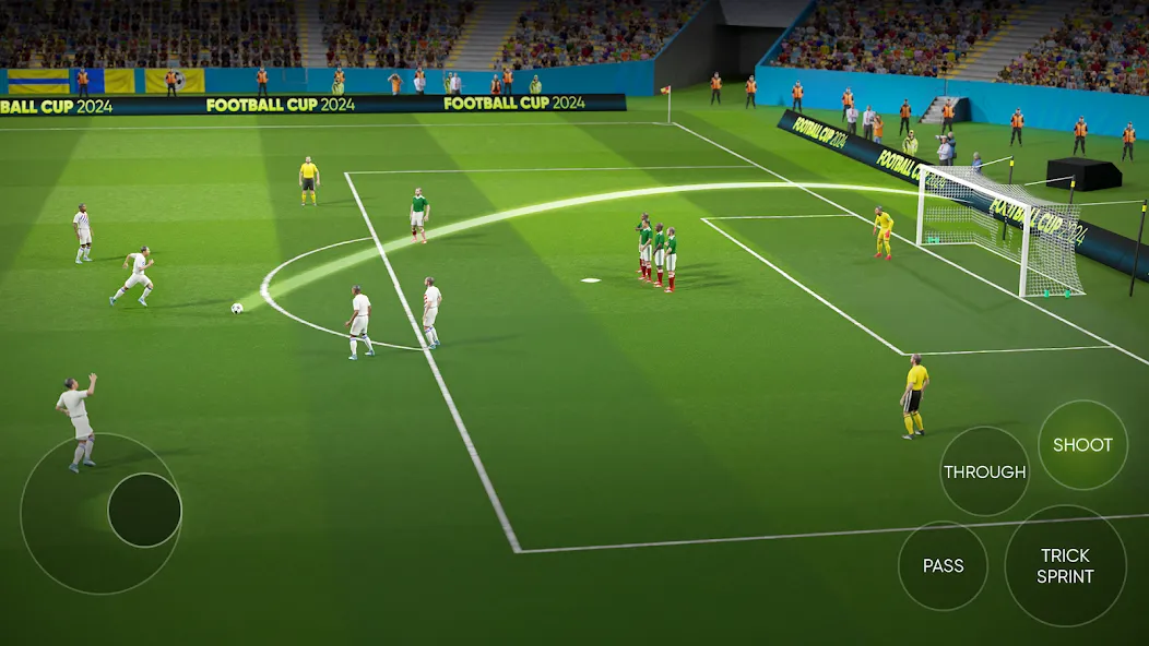 Скачать взлом Soccer Cup 2024: Football Game на Андроид — Безлимитные деньги и энергия — скриншот 5