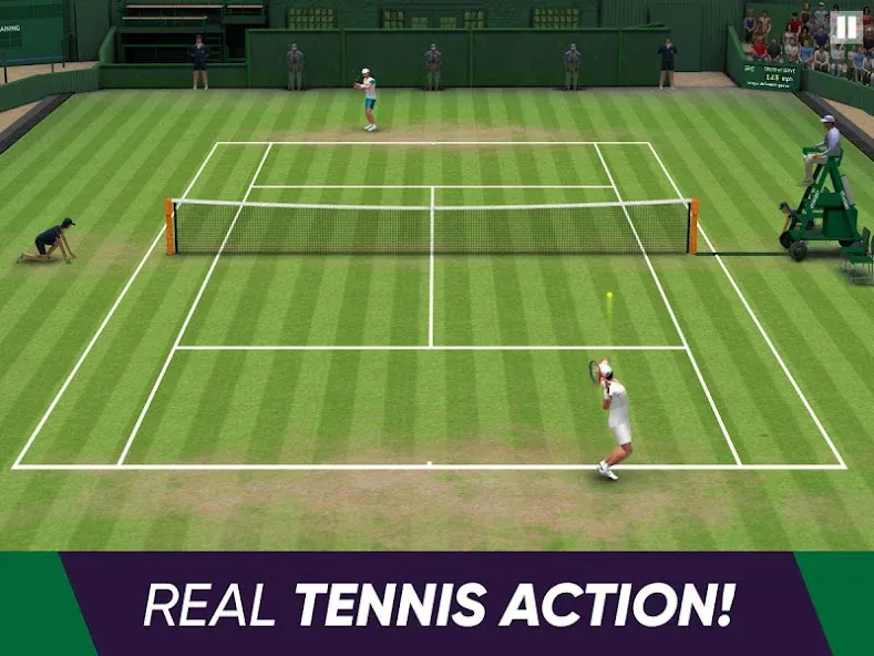 Скачать Tennis World Open 2024 - Sport на телефон — Безлимитные деньги и энергия — скриншот 1