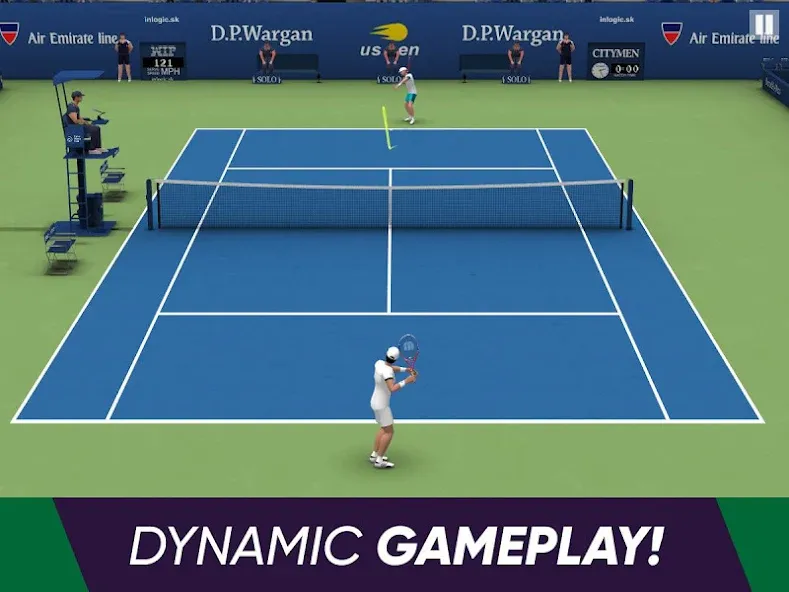 Скачать Tennis World Open 2024 - Sport на телефон — Безлимитные деньги и энергия — скриншот 4