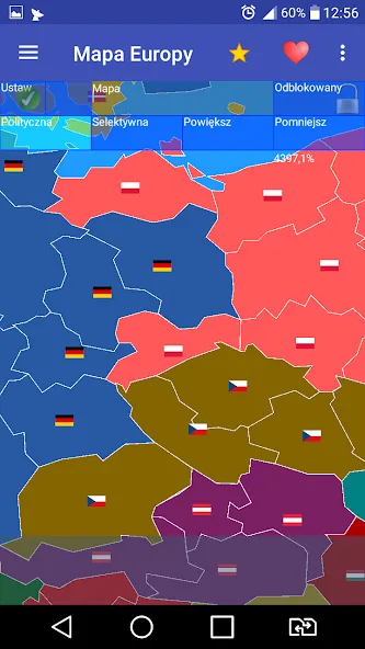 Europe map Mod APK Подробная карта европы без ограничений — Скачать на Андроид — скриншот 4