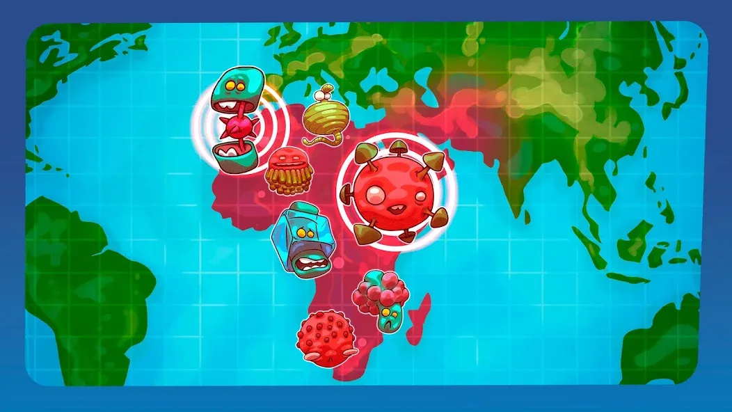 Idle Infection Mod APK Много денег и ресурсов — Скачать на Андроид — скриншот 1