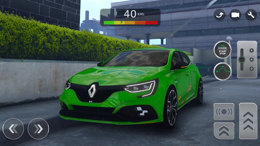 Renault Megane RS Simulator на Андроид — Безлимитные деньги и топовые машины — скриншот 2