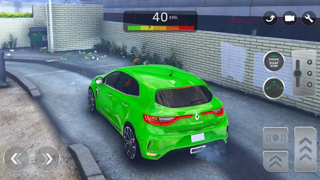 Renault Megane RS Simulator на Андроид — Безлимитные деньги и топовые машины — скриншот 3