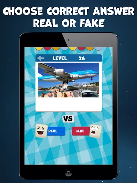 Real or Fake Test Quiz — Без рекламы и подсказки доступны — скриншот 5