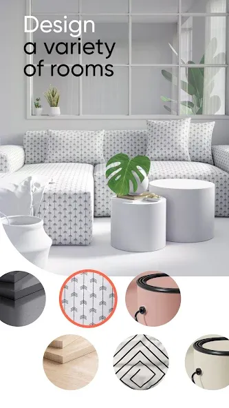 Скачать Redecor - Home Design Game с модом — Безлимитные деньги и все предметы — скриншот 1