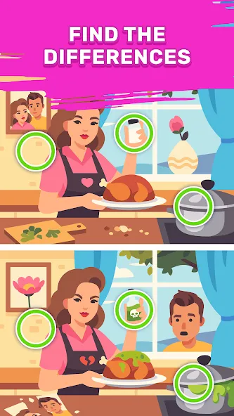 Differences: Journey MOD APK на Android — Без рекламы и все уровни открыты — скриншот 1