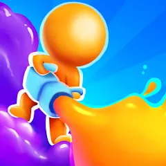 Взлом Dye Hard - Color War — Безлимитные краски и все уровни