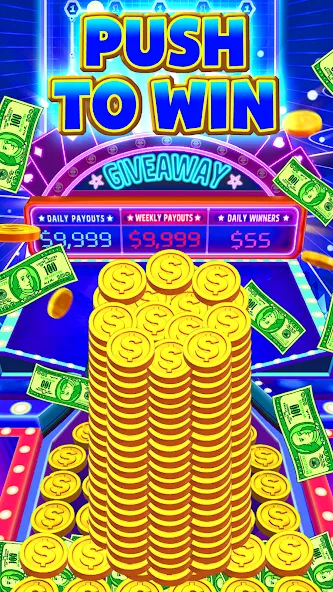 Скачать взлом Cash Carnival Coin Pusher Game на Андроид — Безлимитные монеты и джекпоты — скриншот 2 Скачать взлом Cash Carnival Coin Pusher Game на Андроид — Безлимитные монеты и джекпоты — скриншот 2