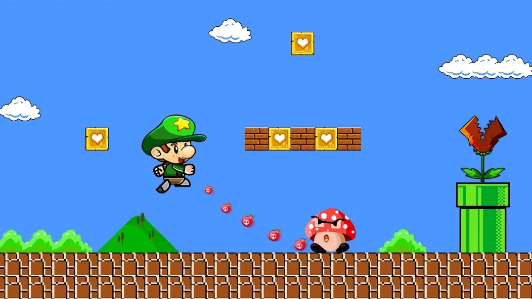Скачать взломанную Bob's World - Super Bob Run — Безлимитные монеты и жизни — скриншот 1
