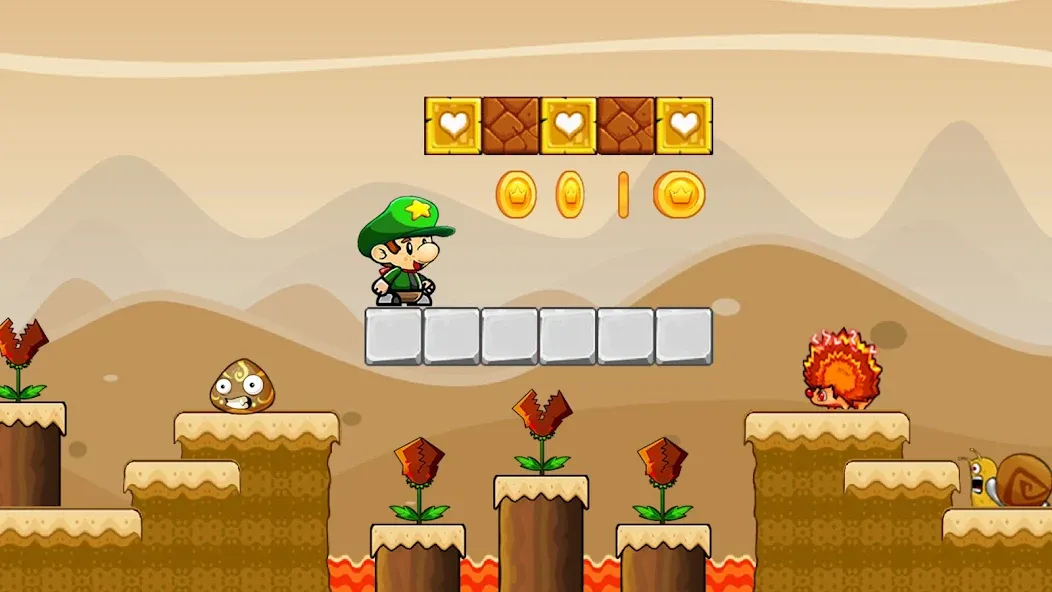 Скачать взломанную Bob's World - Super Bob Run — Безлимитные монеты и жизни — скриншот 5