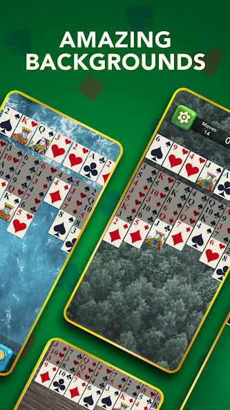 Скачать взломанную FreeCell Classic Card Game — Открыты все карты и уровни — скриншот 2