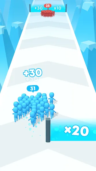 Count Masters: Stickman Games на Андроид — Безлимитные монеты и все скины — скриншот 4
