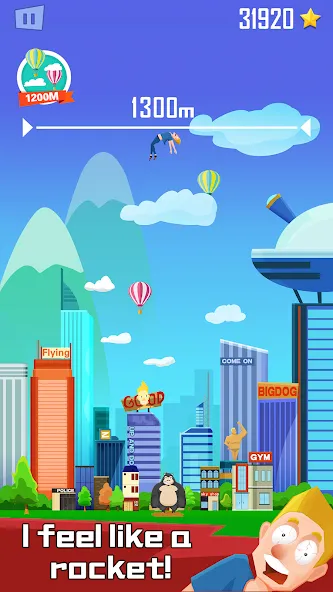 Скачать Buddy Toss MOD APK — Бесконечные броски и высокая сила — скриншот 2
