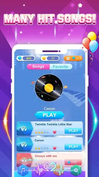 Скачать Piano Game: Classic Music Song с модом — Разблокированы все песни и уровни — скриншот 5