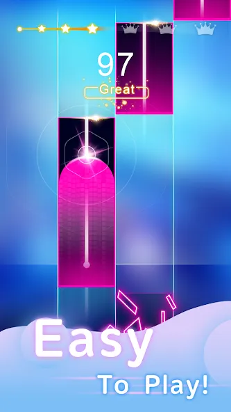 Скачать Piano Pop Tiles -Classic Piano с модом — Без рекламы и все треки открыты — скриншот 2