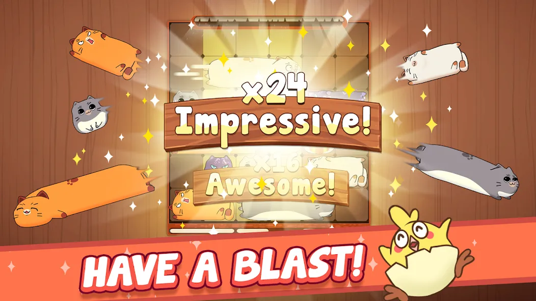 Haru Cats: Cute Sliding Puzzle (Мод Милые котики и все уровни) — скриншот 2 Haru Cats: Cute Sliding Puzzle (Мод Милые котики и все уровни) — скриншот 2