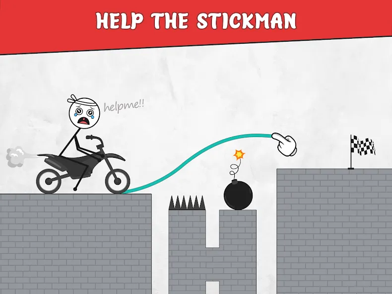 Скачать Draw Bridge: Puzzle Games на Android — Без рекламы и открыты все уровни — скриншот 1