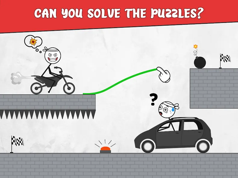 Скачать Draw Bridge: Puzzle Games на Android — Без рекламы и открыты все уровни — скриншот 2