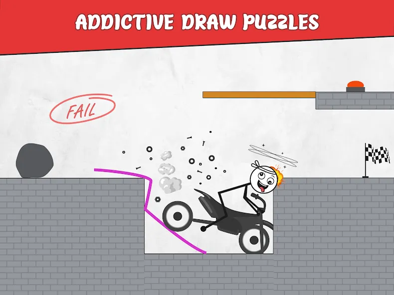 Скачать Draw Bridge: Puzzle Games на Android — Без рекламы и открыты все уровни — скриншот 3