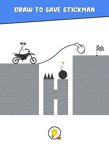 Скачать Draw Bridge: Puzzle Games на Android — Без рекламы и открыты все уровни — скриншот 4