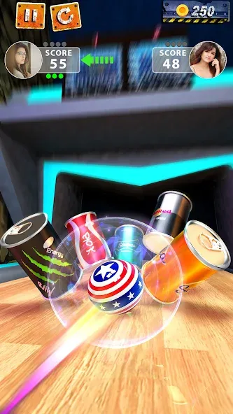 Can Shooting: Ball Games MOD APK на Android — Безлимитные монеты и открыты уровни — скриншот 1 Can Shooting: Ball Games MOD APK на Android — Безлимитные монеты и открыты уровни — скриншот 1
