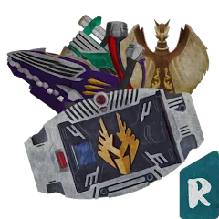Скачать Ryuki Belt And Visor на Андроид — Разблокированы ремень и визор